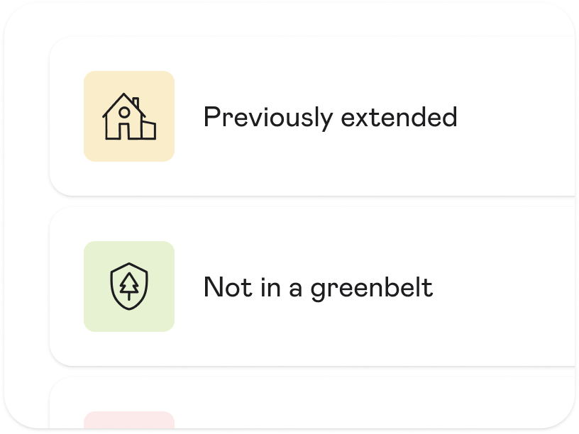 Property-specific risks